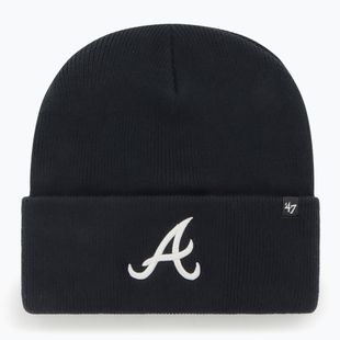 Žieminė kepurė 47 Brand MLB Atlanta Braves Haymaker navy