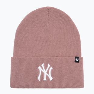 Žieminė kepurė 47 Brand MLB New York Yankees Haymaker mauve