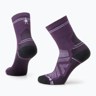 Moteriškos žygio kojinės Smartwool Performance Hike Light Cushion Mid Crew purple iris