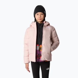 Vaikiška pūkinė striukė The North Face North Down Fleece Parka pink moss