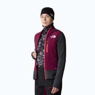 Moteriška pūkinė striukė The North Face Dawn Turn Hybrid Ventrix Midlayer asphalt grey/boysenberry