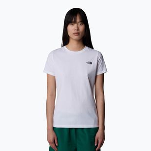 Moteriški marškinėliai The North Face Simple Dome Slim Tee tnf white