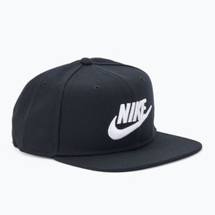 Vaikiška kepuraitė su snapeliu Nike Dri-Fit Pro Structured Futura balck/black/white