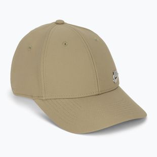 Kepurė su snapeliu Nike Dri-Fit Club khaki/metallic silver