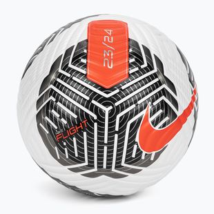 Futbolo kamuolys Nike Flight white/black/bright crimson dydis 5