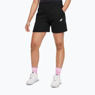 Vaikiški šortai Nike Sportswear Club Fleece juoda/juoda/balta