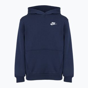 Nike Sportswear Club Fleece vidurnaktį tamsiai margas/baltas vaikiškas džemperis