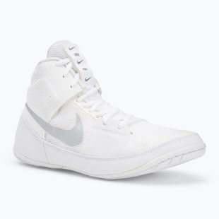 Imtynių batai Nike Fury white/metallic silver