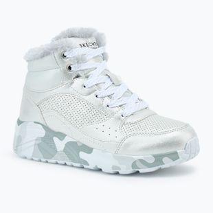Vaikiški batai SKECHERS Uno Lite Camo Dazzle silver/grey