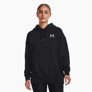 Moteriškas džemperis Under Armour Icon Fleece Hoodie black/white