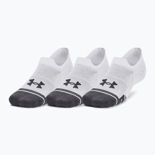 Kojinės Under Armour Performance Tech Ultra Low 3 poros white/white/jet gray