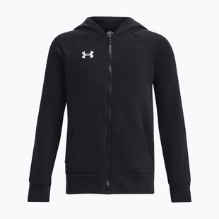 Vaikiškas džemperis Under Armour Rival Fleece FZ Hoodie black