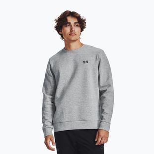 Vyriškas džemperis Under Armour Unstoppable Fleece Crew mod gray/black