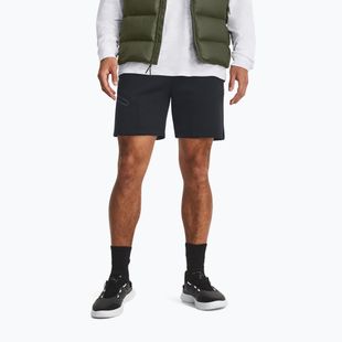 Vyriški treniruočių šortai Under Armour Unstoppable Fleece black/black