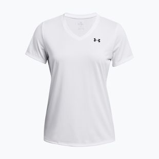 Moteriški treniruočių marškinėliai Under Armour Tech SSV Solid white/black