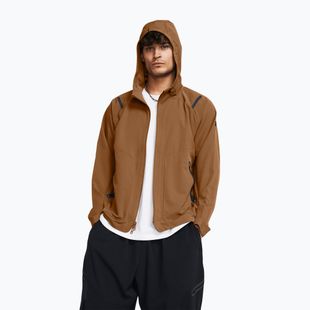 Under Armour Unstoppable tundra/juoda vyriška treniruočių striukė