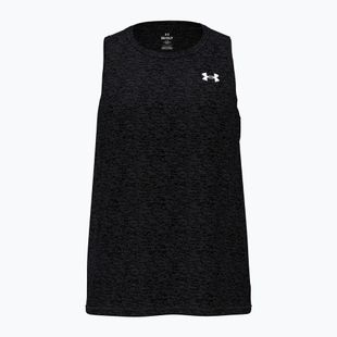 Moteriški treniruočių marškinėliai Under Armour Tech Tank Twist black/white