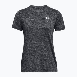 Moteriški žygio marškinėliai Under Armour Tech C-Twist black/white