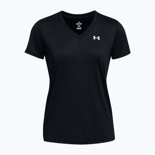 Moteriški treniruočių marškinėliai Under Armour Tech SSV Solid black/white