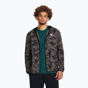 Vyriška striukė Under Armour Project Rock Iso Tide Hybrid brown