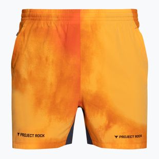 Vyriški treniruočių šortai Under Armour Project Rock Ultimate 5" PT atomic/team orange/black