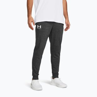 Vyriškos kelnės Under Armour Rival Terry Jogger castlerock light heather/onyx white