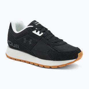 Moteriški treniruočių batai Under Armour Essential Runner black/white quartz/black