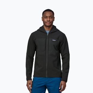 Vyriška softshell striukė Patagonia R2 TechFace Hoody black