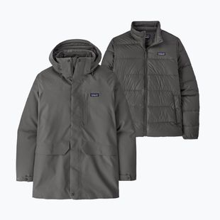 Vyriška 3in1 striukė Patagonia Tres 3-in-1 Parka forge grey