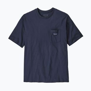 Vyriški marškinėliai Patagonia Daily Pocket Tee new navy