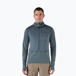 Vyriška Patagonia R1 Hybrid Pullover Softshell striukė utility blue