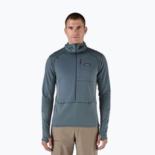 Vyriška Patagonia R1 Hybrid Pullover Softshell striukė utility blue
