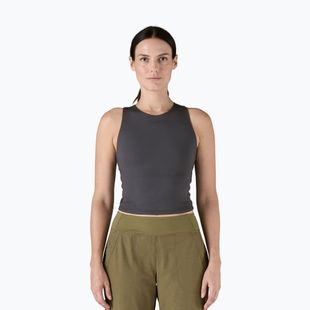 Moteriški žygių marškinėliai Patagonia Reversible Tank black