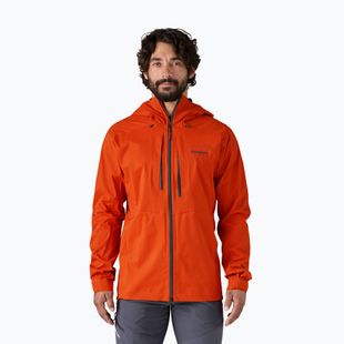 Vyriška striukė nuo lietaus Patagonia M10 Storm pollinator orange