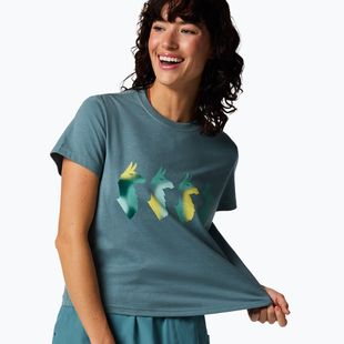 Moteriški marškinėliai Cotopaxi Cuatro Bitmap everglade