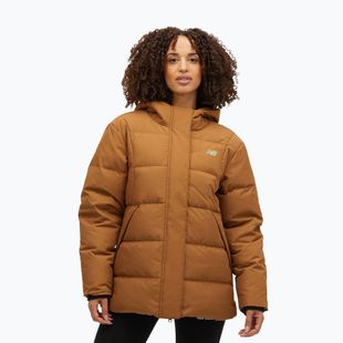 Moteriška pūsta striukė New Balance NBX Soft Alpine Icon Down brown