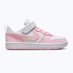Vaikiški batai Nike Court Borough Low Recraft white/pink foam