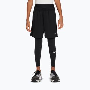Vaikiškos tamprės Nike Pro Dri-FIT black/black/white