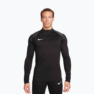 Futbolo marškinėliai ilgomis rankovėmis Nike Strike Dri-Fit 1/2 Zip Drill Top Black/Anthracite/White