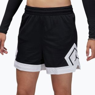 Moteriški krepšinio šortai Nike Jordan Sport Diamond 4" black/white/white/black