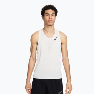 Vyriški bėgimo marškinėliai Nike AeroSwift Dri-Fit ADV summit white/black