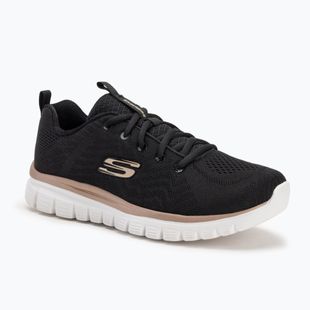 Moteriški batai SKECHERS Graceful Get Connected black/golda