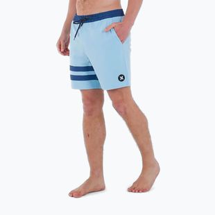Vyriški maudymosi šortai Hurley Phantom Eco Block Party Volley 17" blue dream