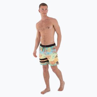 Vyriški maudymosi šortai Hurley Phantom Eco Block Party Volley 17" pineapple
