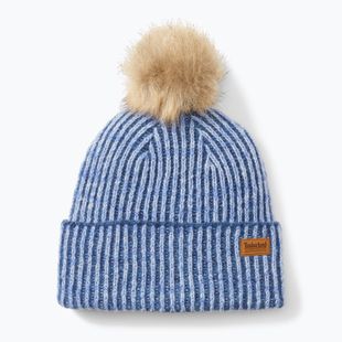 Moteriška žieminė kepurė Timberland Plaited Melange Beanie frozen fjord
