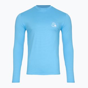 Vyriški plaukimo marškinėliai ilgomis rankovėmis Quiksilver Heritage Heather azure blue