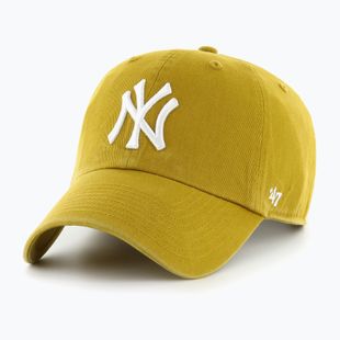 Kepuraitė su snapeliu 47 Brand MLB New York Yankees CLEAN UP goldenrod