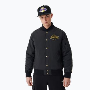 Vyriška striukė New Era NBA Script BP Bomber Los Angeles Lakers black