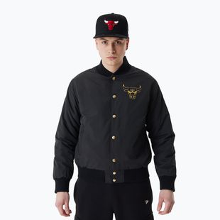 Vyriška striukė New Era NBA Script BP Bomber Chicago Bulls black