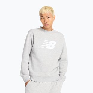 Vyriškas džemperis New Balance Sport Core Brushed Crew reflection/white/light arctic grey